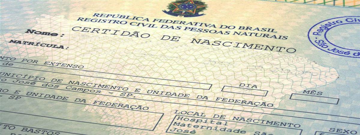 Como tirar a segunda via da certidão de nascimento