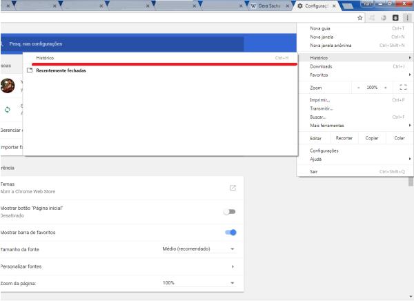 Como verificar o histórico de páginas visitadas no Google Chrome? - Como verificar o histórico de páginas visitadas no Google Chrome?