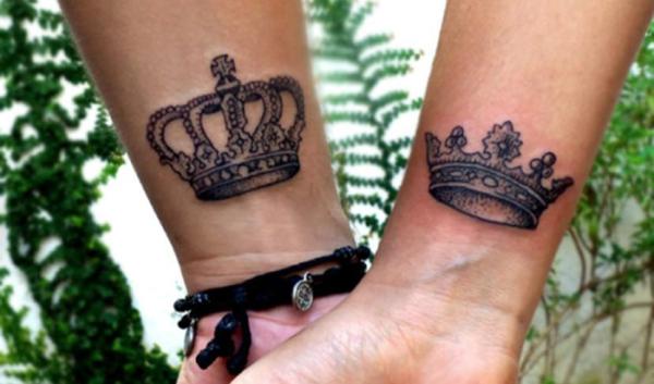 Qual o significado das tatuagens de coroas - Passo 6