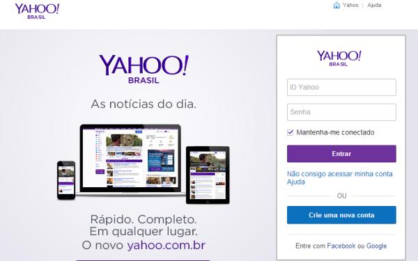 Como iniciar sessão no Ymail - Passo 3