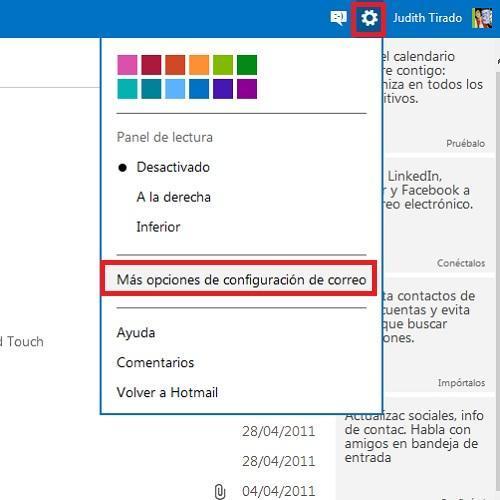 Como mudar de Hotmail para Outlook - Passo 2