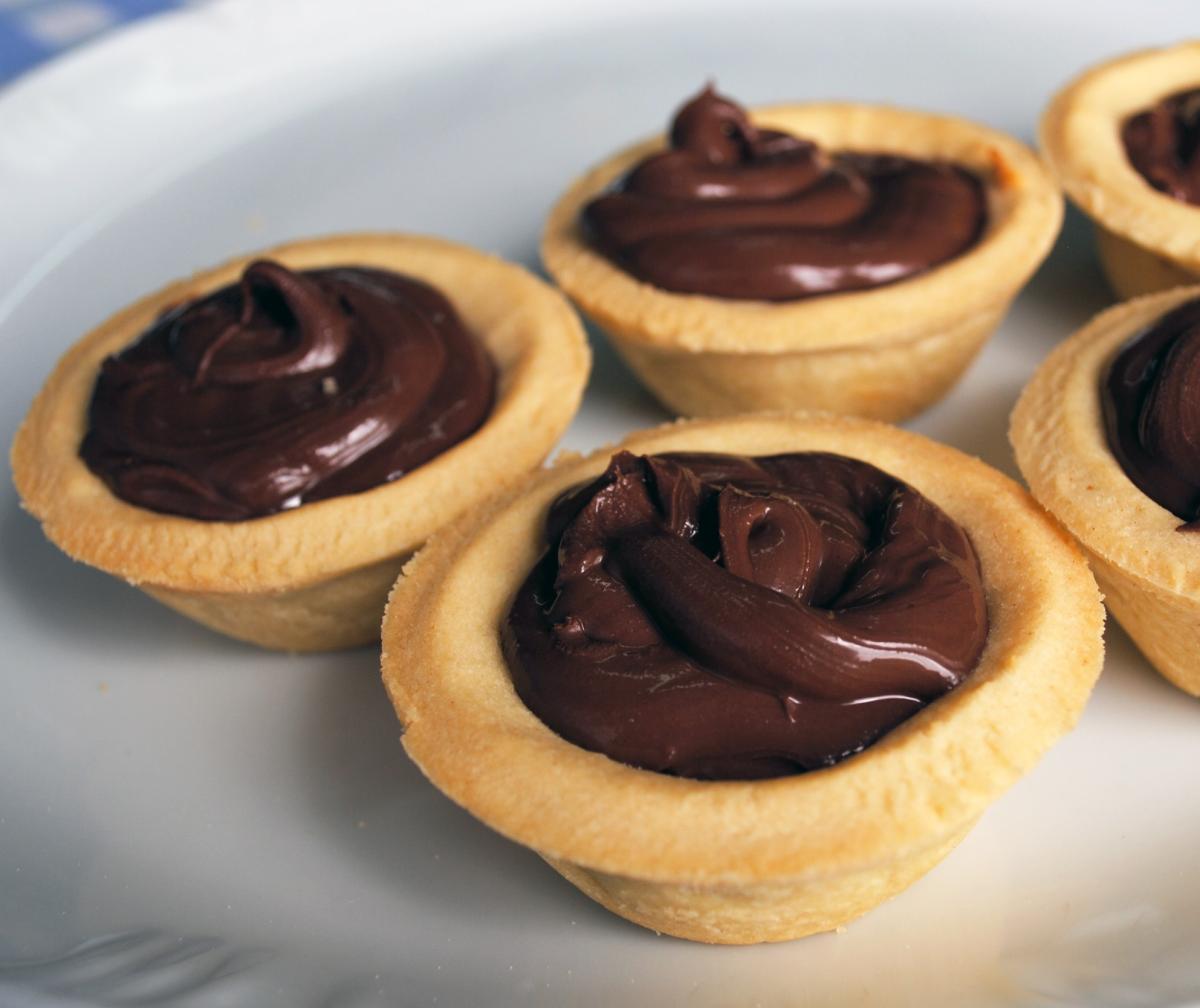 Como fazer empada de chocolate