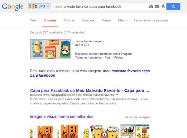 Como saber se alguém está usando minhas fotos na internet - Passo 5