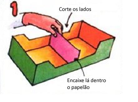 Como fazer um tear - Passo 1