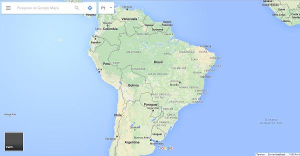 Como ver as coordenadas no Google Maps - Passo 1