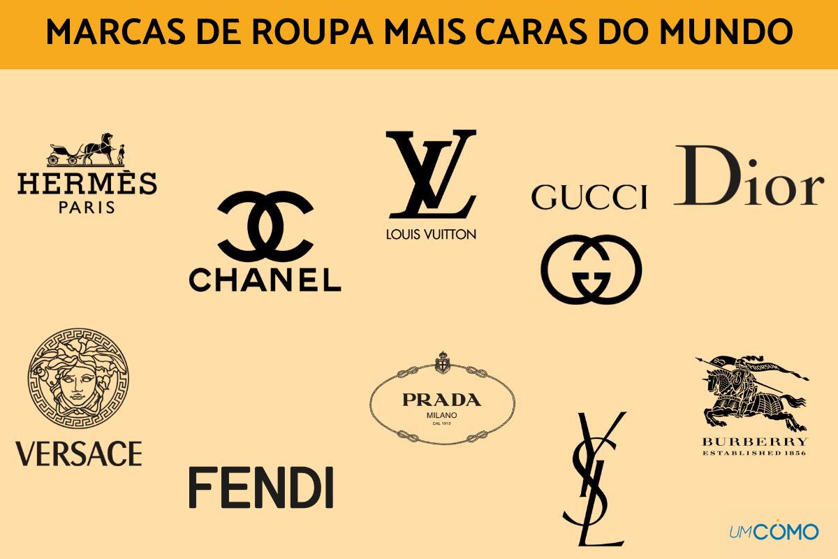 Marcas de roupa mais caras do mundo