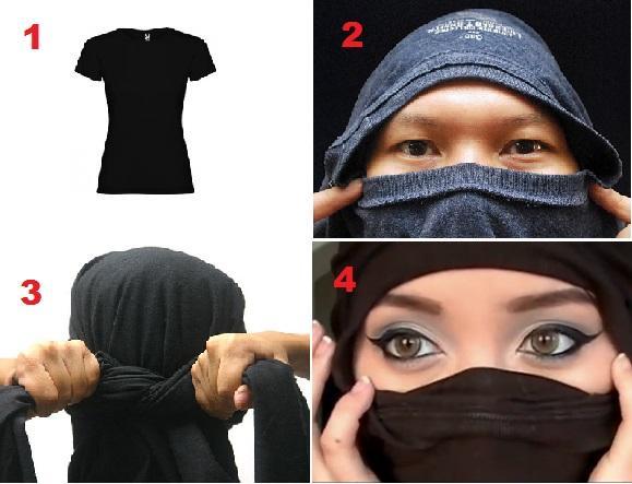 Como fazer uma fantasia caseira de ninja para o Carnaval - Passo 5
