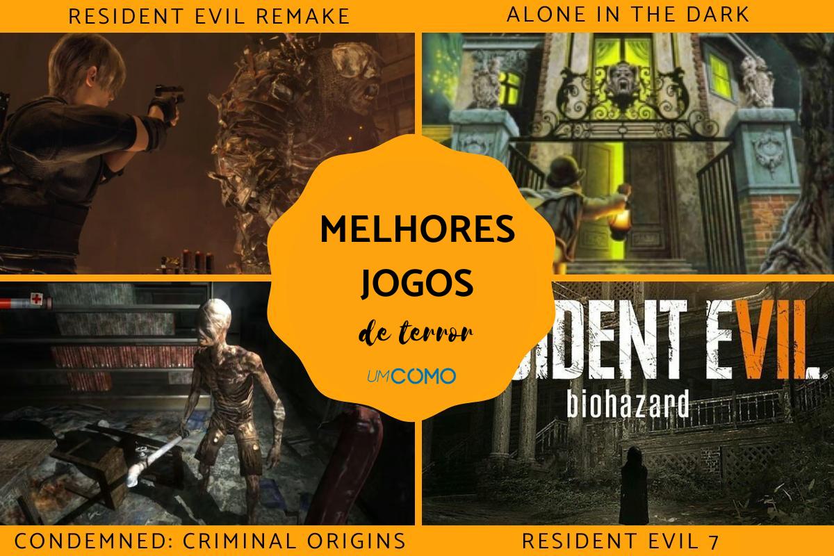 Os melhores jogos de terror