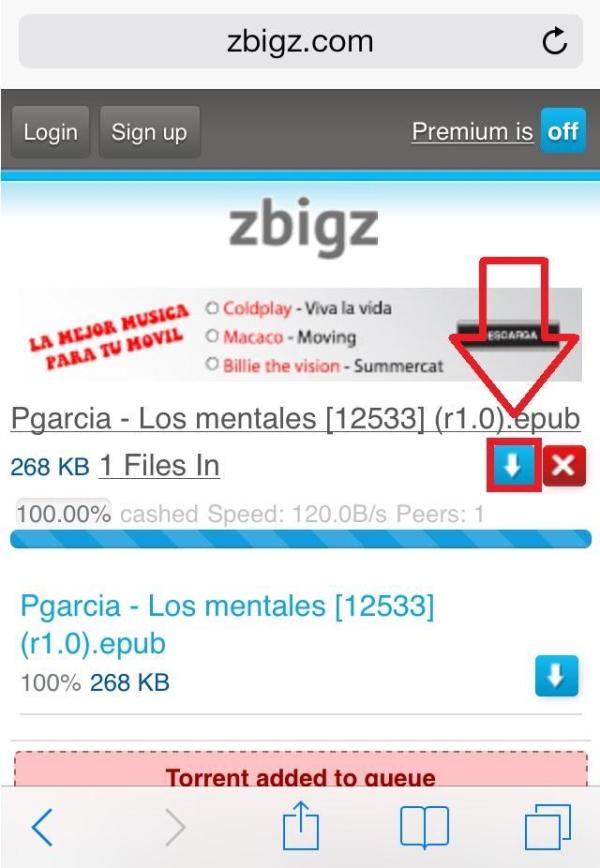 Como baixar livros grátis para iPhone - Passo 4