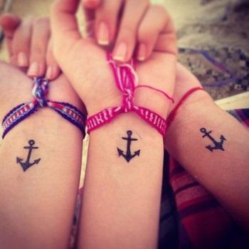 Qual é o significado das tatuagens de âncoras - Passo 3