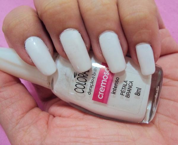 Como fazer as unhas com esponja - Passo 3