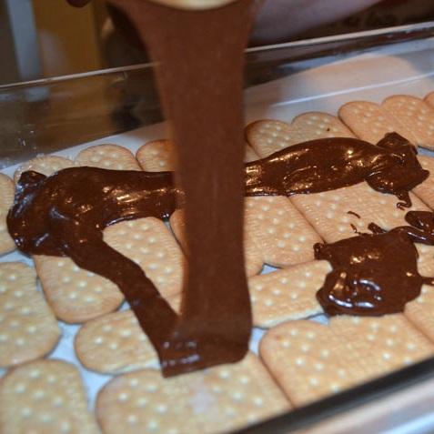 Como fazer pavê de chocolate - Passo 4