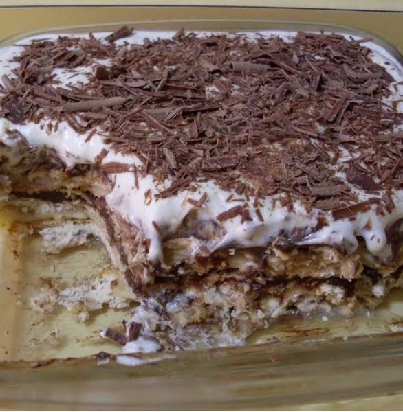 Como fazer pavê de chocolate - Passo 6