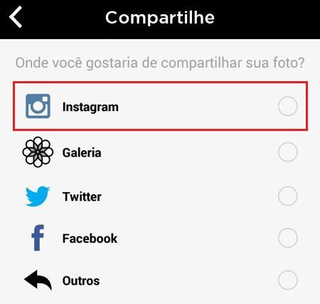 Como usar o InstaSize - Passo 5