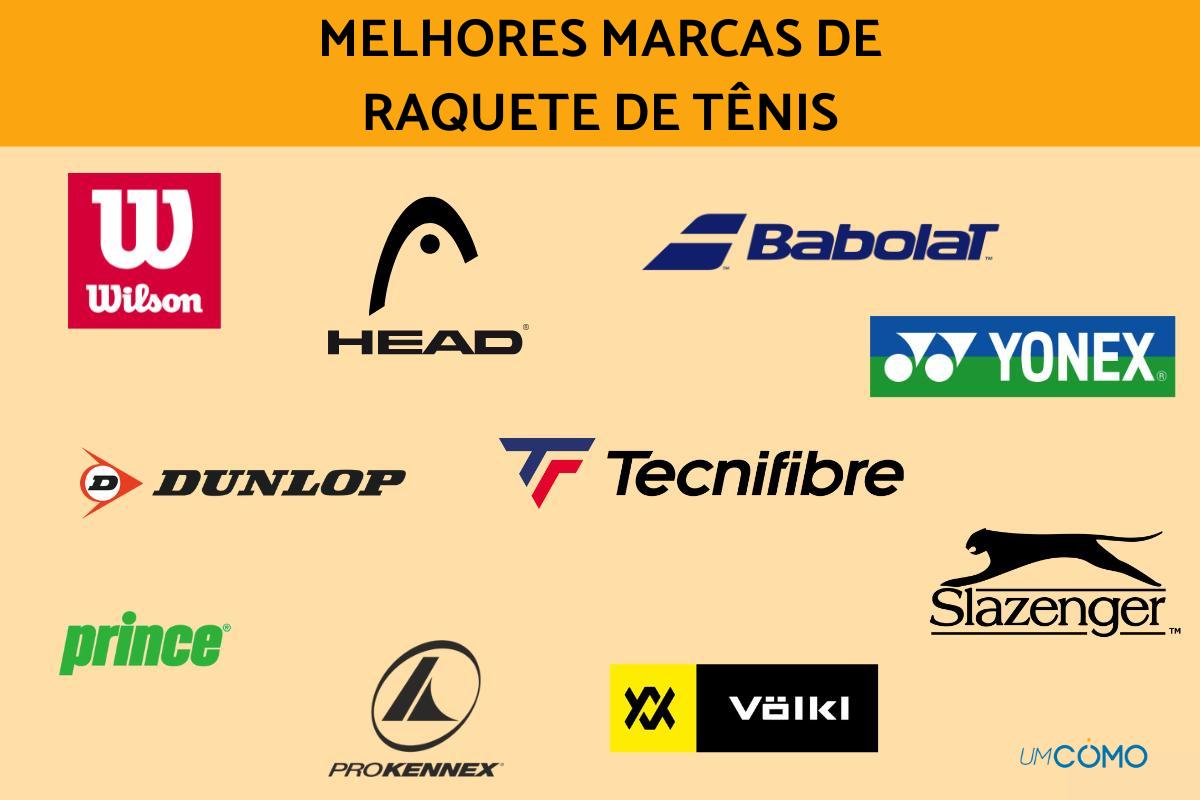 Marcas de raquete de tênis