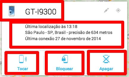 Como usar o Google Maps para rastrear um celular - Passo 5