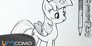 Como desenhar a Twilight Sparkle da série My Little Pony