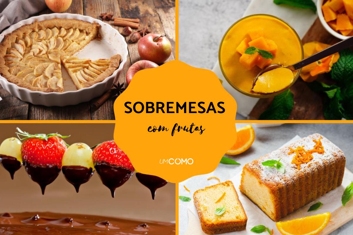 Sobremesas com frutas