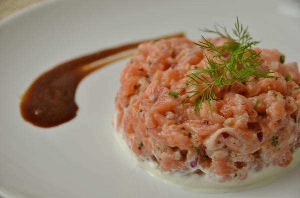 Como fazer tartar de salmão - Passo 5