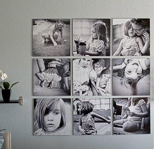 Como pendurar fotos de forma original - Fotos que contam uma história