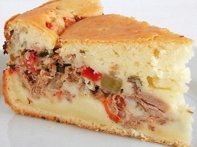Como fazer torta salgada no liquidificador - Passo 5