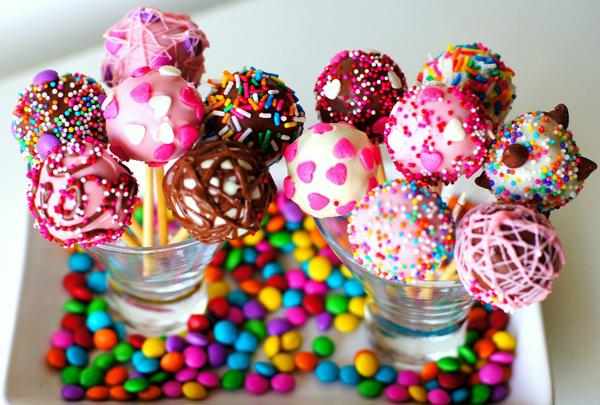 Como fazer cake pop colorido
