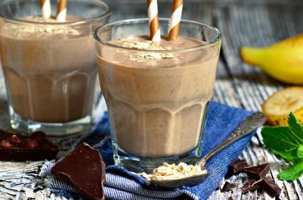 Como fazer smoothies de chocolate