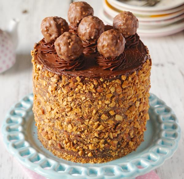 Como fazer bolo de Ferrero Rocher
