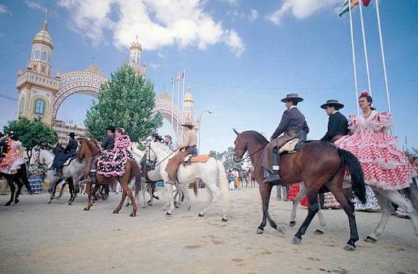 Quais são as festas mais populares de Espanha - Feira de Abril de Sevilha
