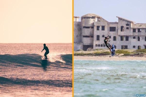 Quais são os esportes aquáticos - Kitesurfe