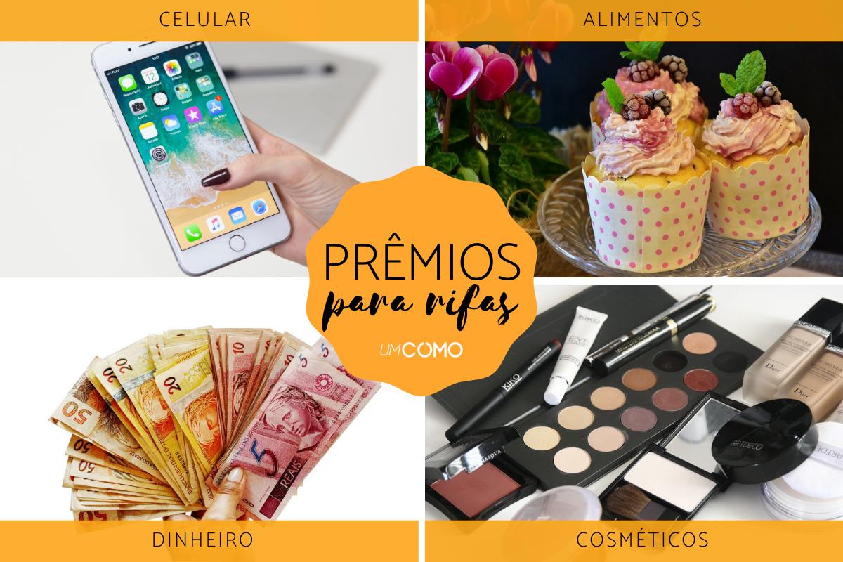 Prêmios para fazer uma rifa