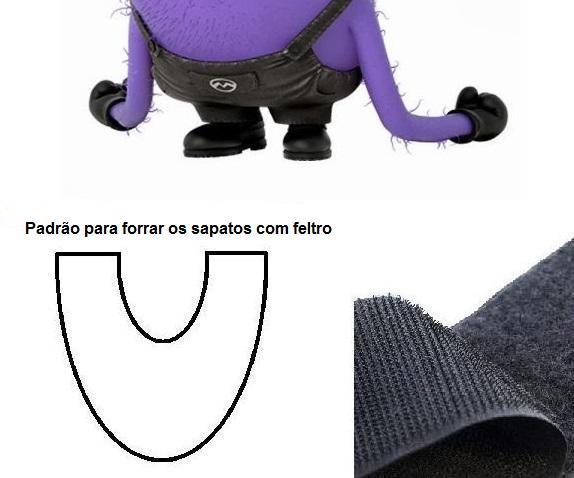 Como fazer uma fantasia de Minion Roxo - Passo 3