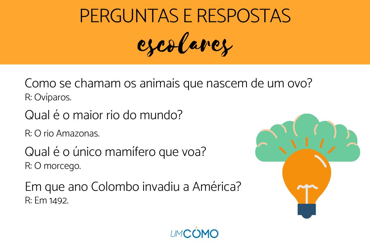 Perguntas e respostas escolares