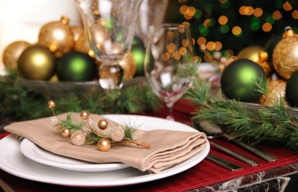 Como decorar a mesa para o Natal