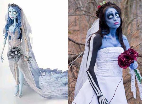 Como fazer uma fantasia de Halloween original - Fantasia de noiva cadáver