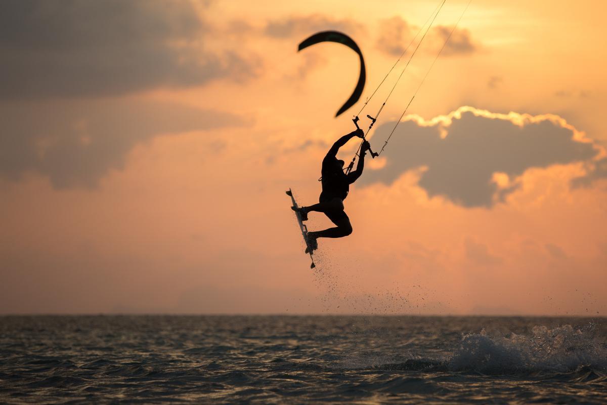 O que é kitesurf?