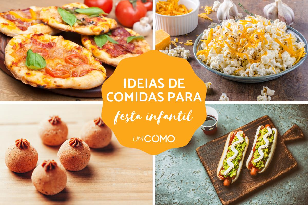 O que servir em uma festa infantil