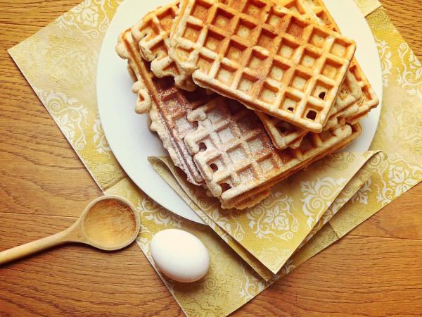 Como fazer waffles na sanduicheira