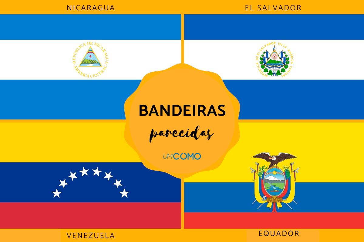 Bandeiras parecidas