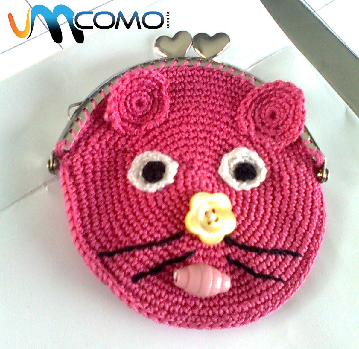 Como fazer um porta moedas de croché