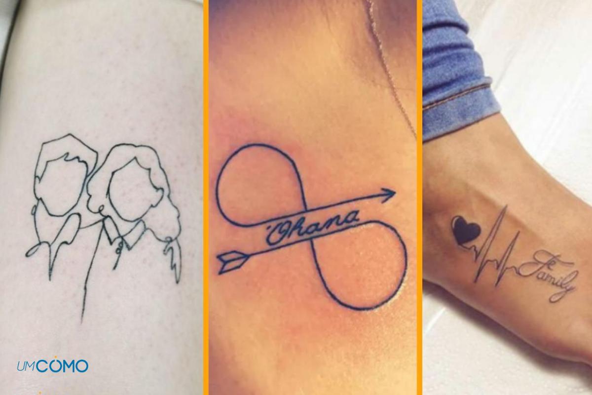 Tatuagem em homenagem à família: ideias e significados