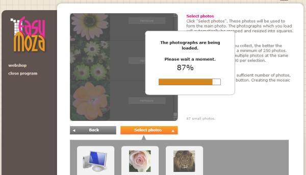 Como fazer um mosaico de fotos online - Passo 6