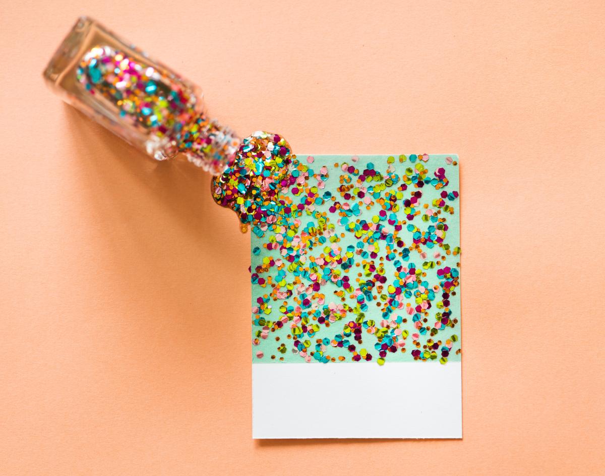 Como fazer glitter biodegradável