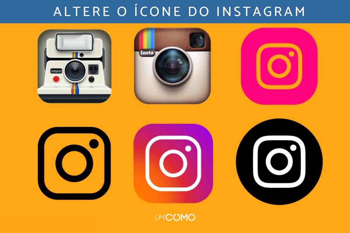 Como mudar o ícone do Instagram