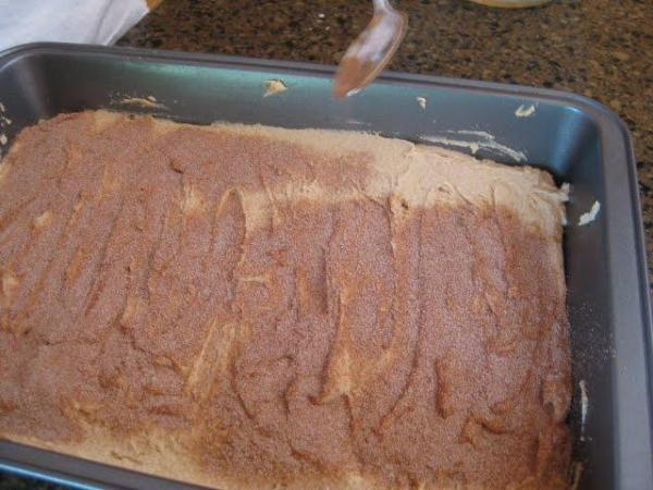 Como fazer brownies de canela - Passo 5