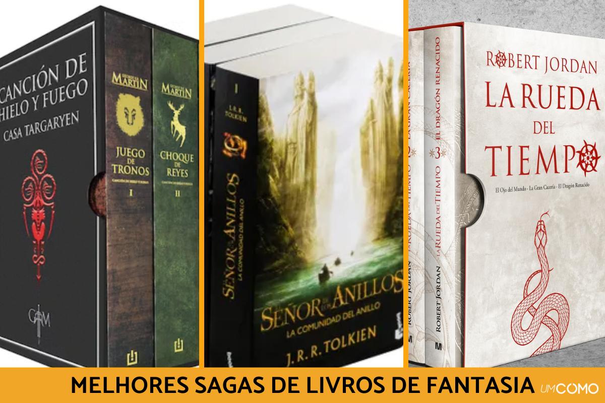 Saga de livros de fantasia