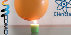 Como fazer a experiência do balão à prova de fogo