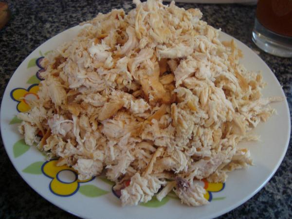 Como fazer wrap de frango - Passo 1