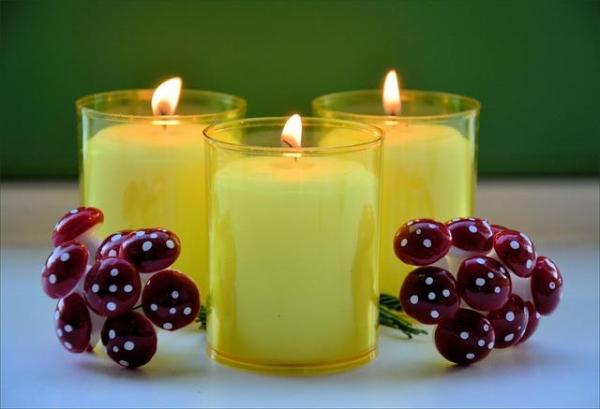 Significado das velas amarelas