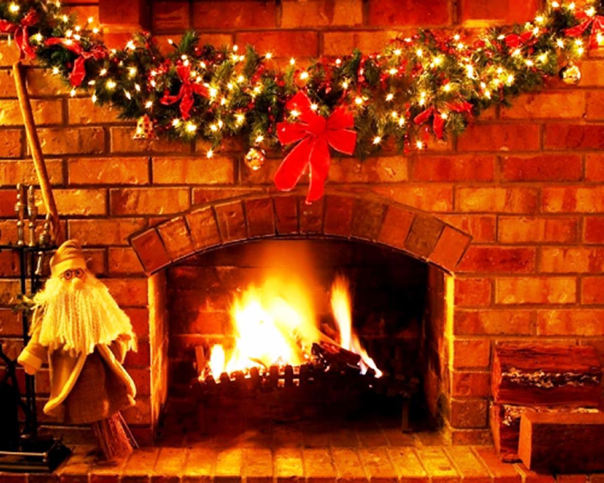 Como decorar lareira para o natal